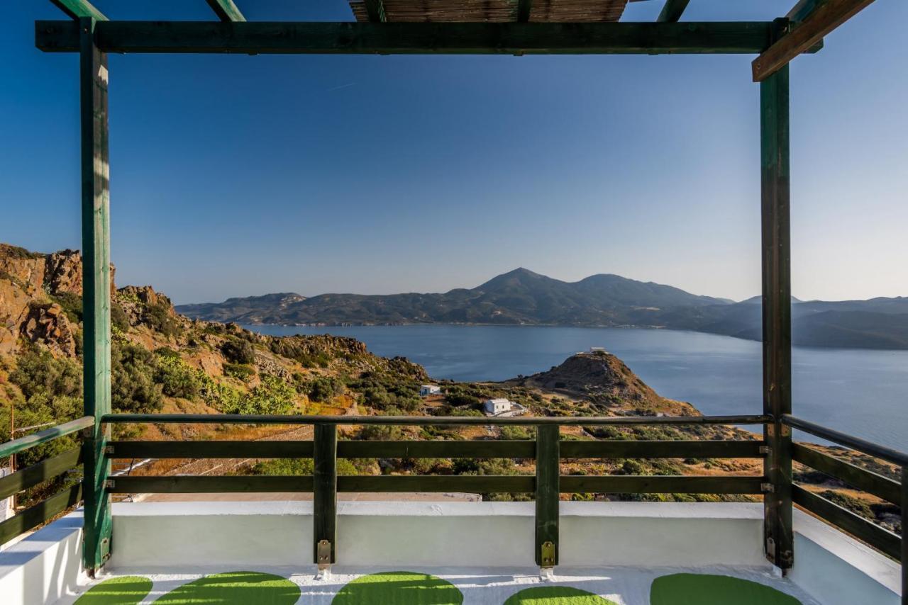 Melisses Sea View House Villa Plaka  Eksteriør billede