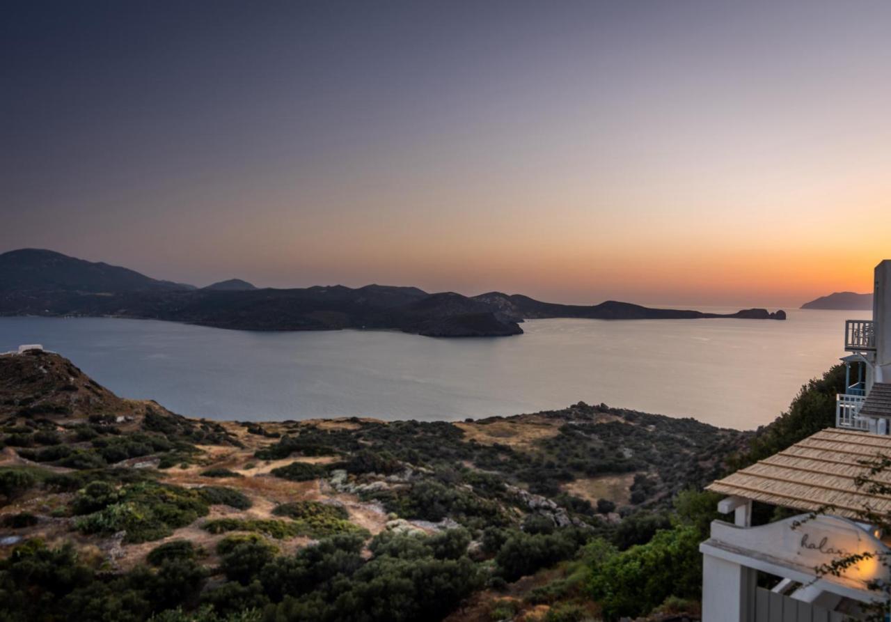 Melisses Sea View House Villa Plaka  Eksteriør billede