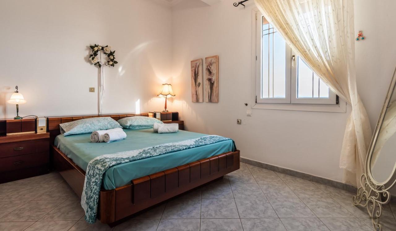 Melisses Sea View House Villa Plaka  Eksteriør billede