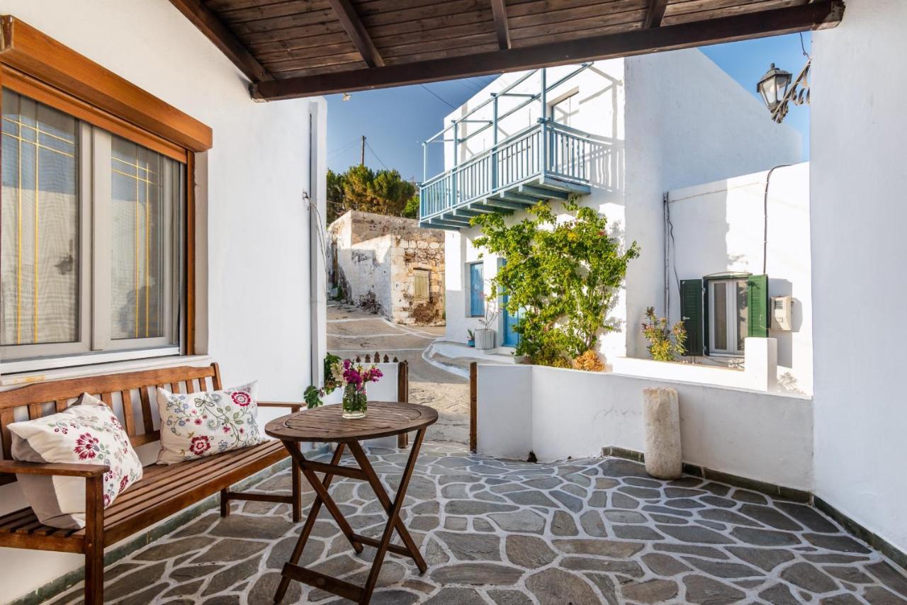 Melisses Sea View House Villa Plaka  Eksteriør billede